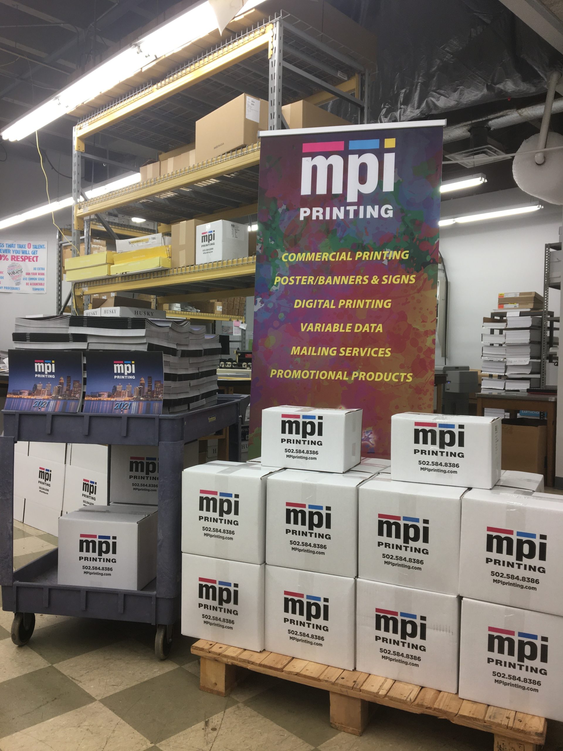 MPI打印打印盒示例
